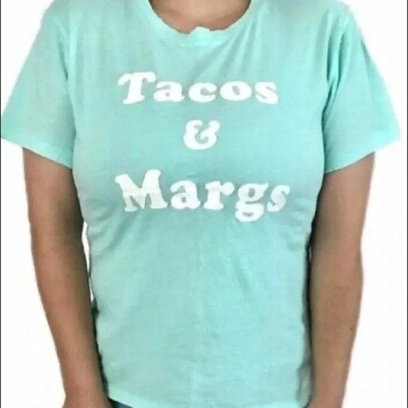 Wildfox tacos and Margaritas distressed graphic t-shirt - Picture 9 of 9